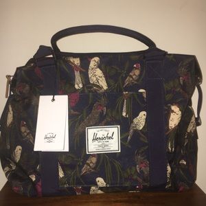 Herschel supply Strand bag in bird  print